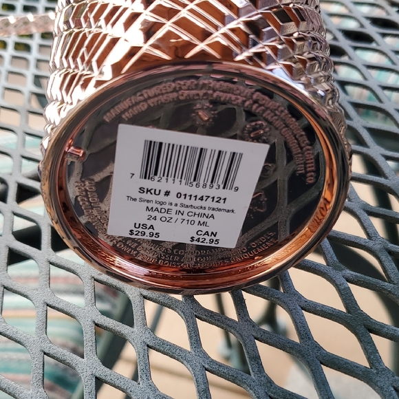 Starbucks Metallic Copper Studded Tumbler - Picture 5 of 5